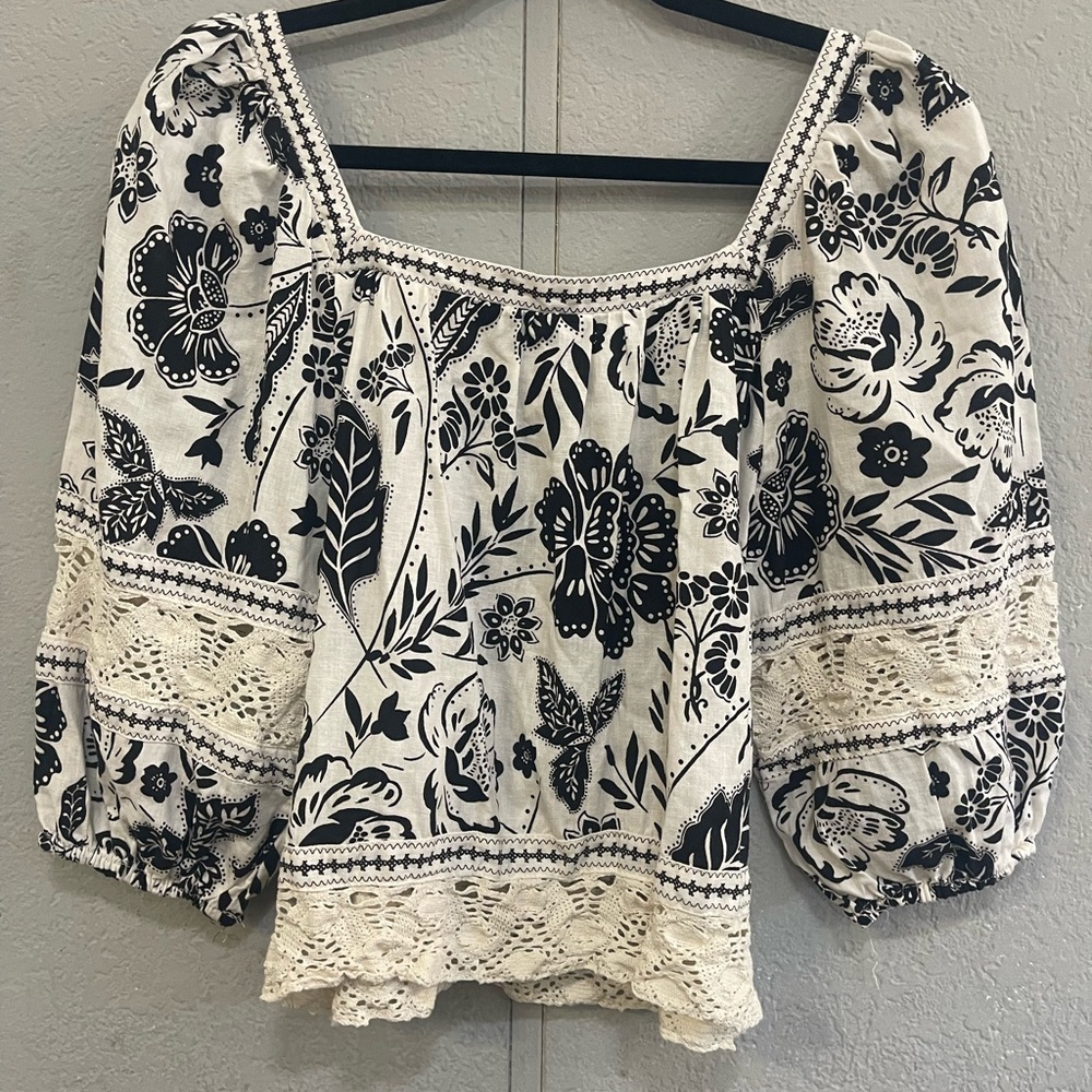 CHRISTIAN SIRIANO - puffy sleeve top